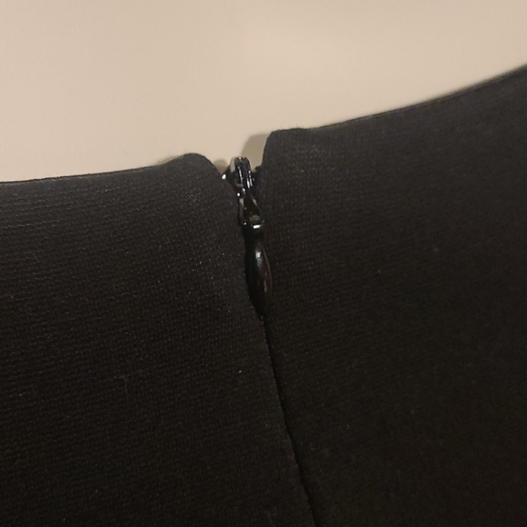 Ann Taylor Purple and Black Striped Pencil Skirt - Picture 6 of 7